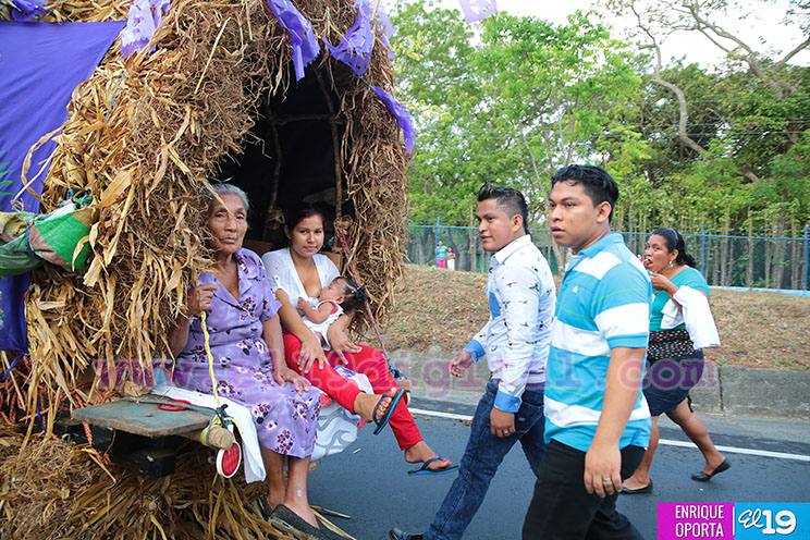 Masaya en gran romer&iacute;a hacia Popoyuapa